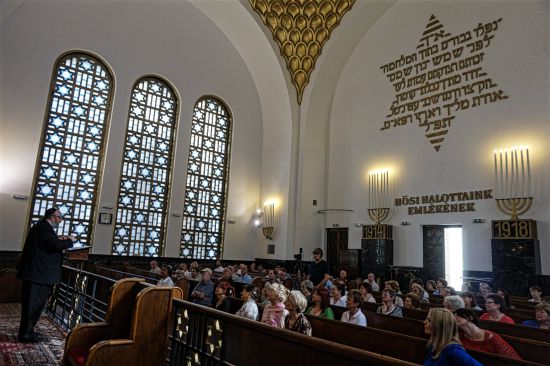 A Hősök zsinagógában kezdődött el az idei Judafest A Hősök zsinagógában kezdődött el az idei Judafest