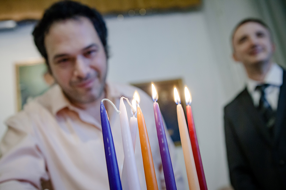 Dél-Pesten is megünnepelték a Hanukát Dél-Pesten is megünnepelték a Hanukát