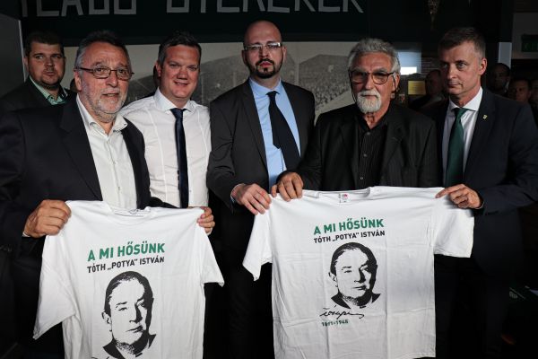 Tóth “Potya” Istvánról emlékezett meg a Ferencváros és a Mazsihisz Tóth “Potya” Istvánról emlékezett meg a Ferencváros és a Mazsihisz
