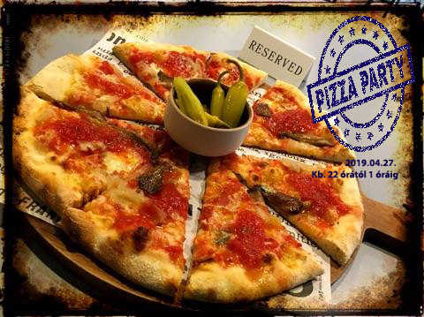 Szombaton este pizza partival búcsúztatjuk Pészachot Szombaton este pizza partival búcsúztatjuk Pészachot