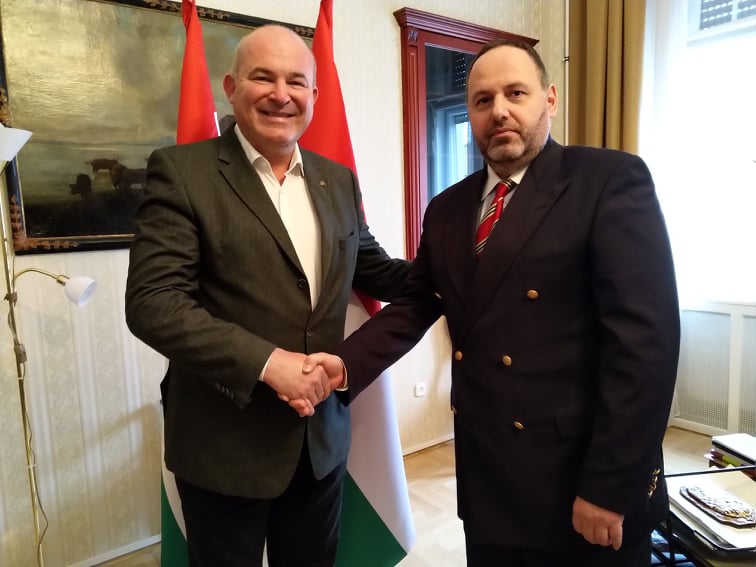 A BZSH elnöke Szalay Bobrovniczky államtitkárral találkozott A BZSH elnöke Szalay Bobrovniczky államtitkárral találkozott