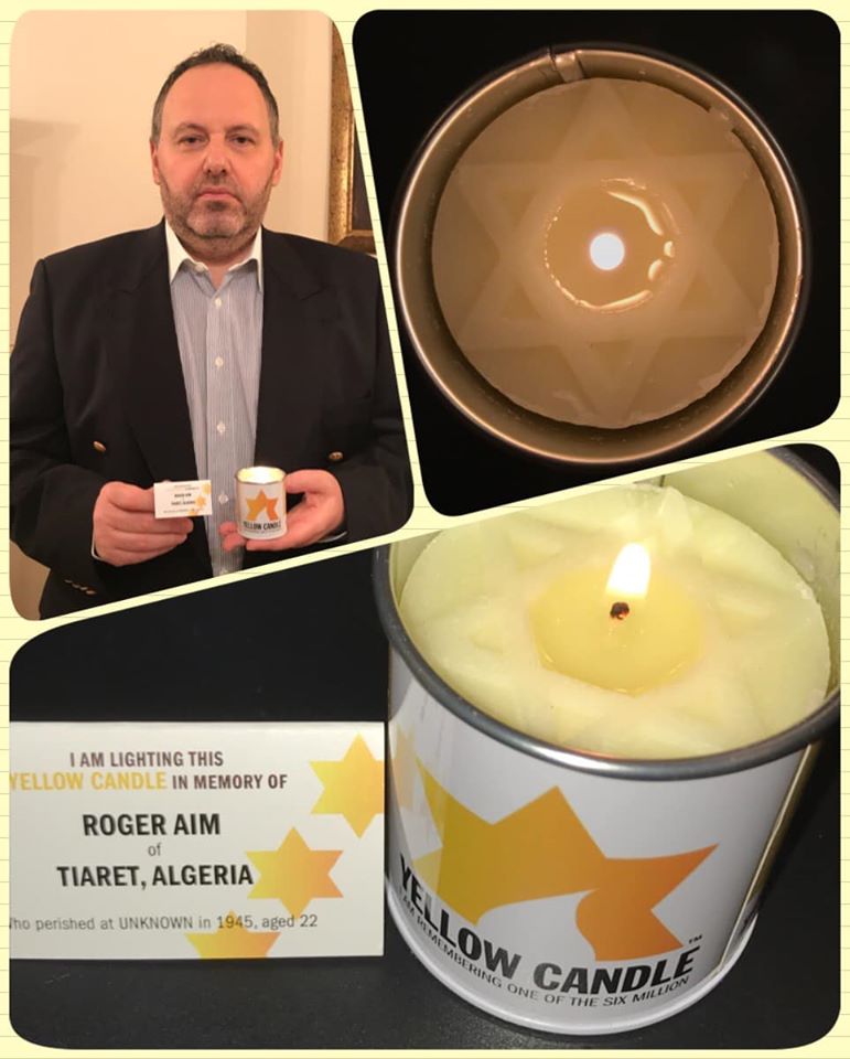 A BZSH elnöke is sárga gyertyával emlékezett a holokauszt áldozataira A BZSH elnöke is sárga gyertyával emlékezett a holokauszt áldozataira