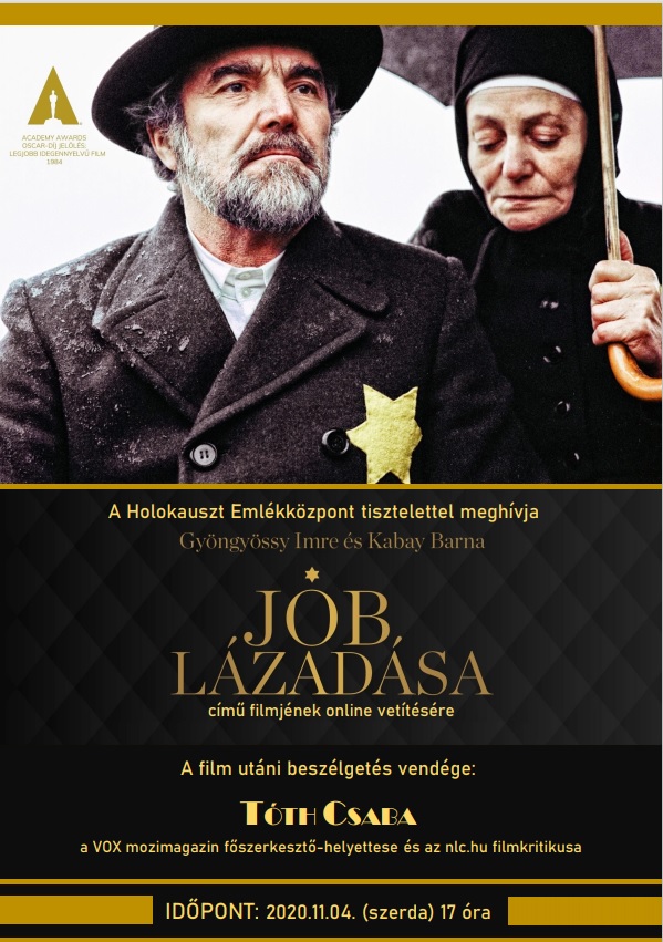 Online filmvetítés: Jób lázadása Online filmvetítés: Jób lázadása