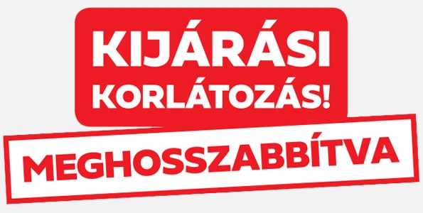 Február 1-ig érvényben maradnak a korlátozások Február 1-ig érvényben maradnak a korlátozások