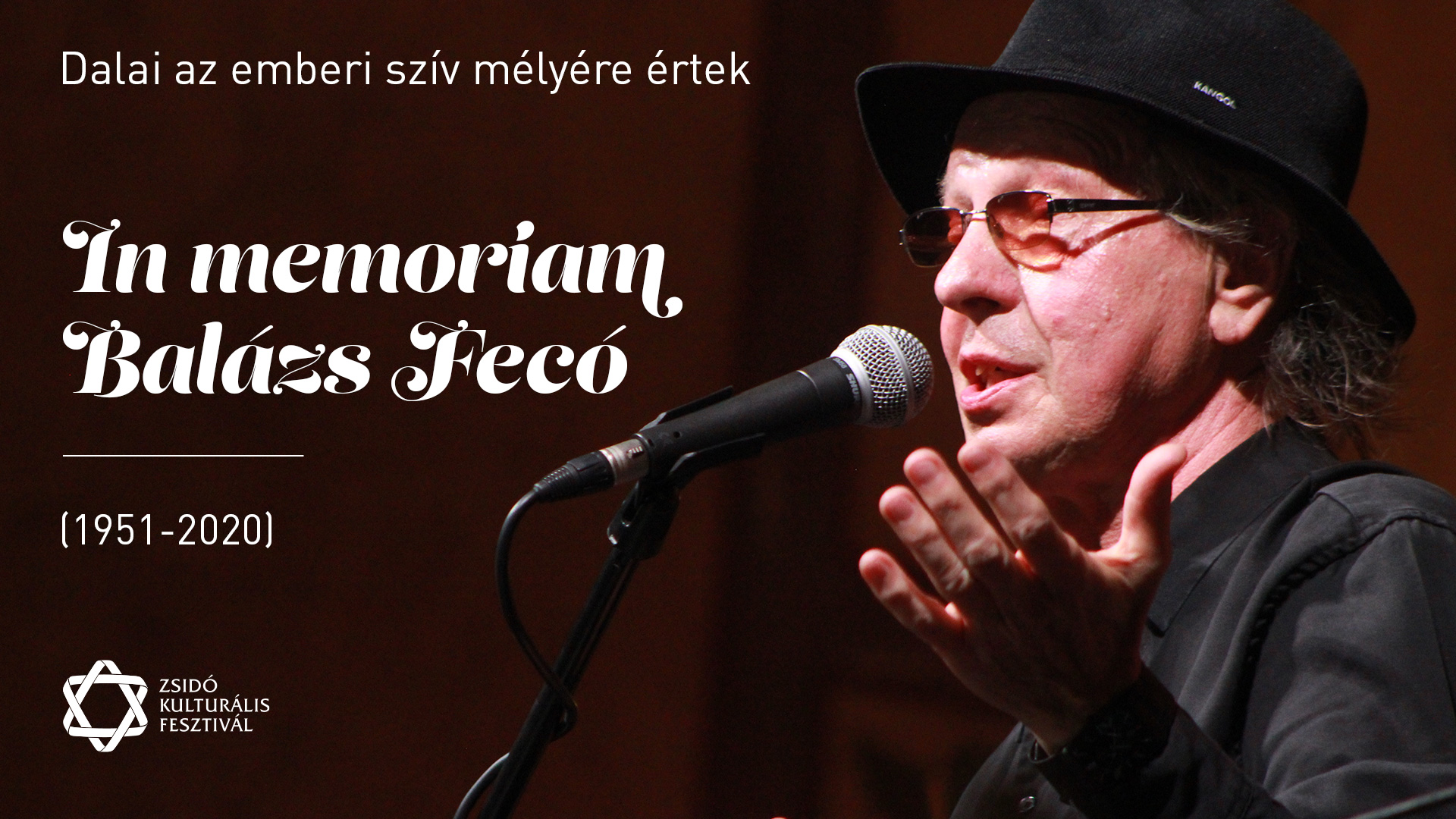Keserű 70: Balázs Fecó a Dohány zsinagógában (videó) Keserű 70: Balázs Fecó a Dohány zsinagógában (videó)