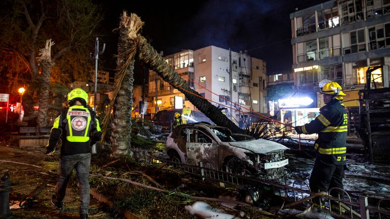 Rakétaesőt zúdított Tel-Avivra a Hamász Rakétaesőt zúdított Tel-Avivra a Hamász