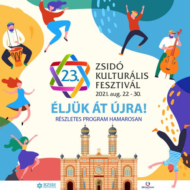 Egy év kihagyást követően idén ismét lesz Zsidó Kulturális Fesztivál Egy év kihagyást követően idén ismét lesz Zsidó Kulturális Fesztivál