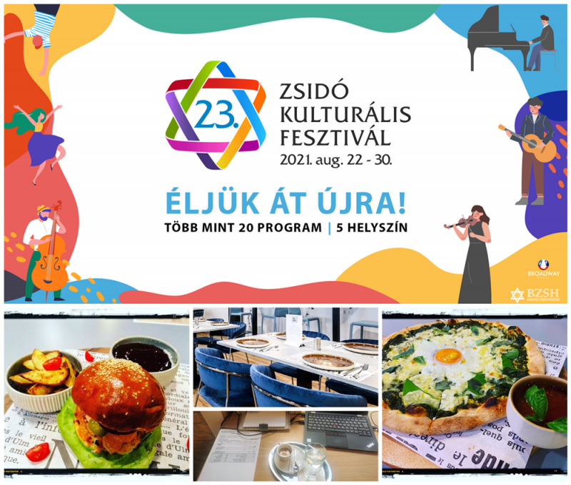 Zsidó Kulturális Fesztivál: kedvezményes jegyvásárlás a Kosher Deliben Zsidó Kulturális Fesztivál: kedvezményes jegyvásárlás a Kosher Deliben
