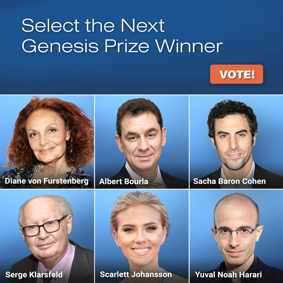 Scarlett Johansson és Sacha Baron Cohen is a Genesis-díj jelöltjei között Scarlett Johansson és Sacha Baron Cohen is a Genesis-díj jelöltjei között