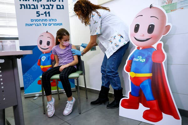 Izrael megkezdte az 5 évesnél idősebbek beoltását a koronavírus ellen Izrael megkezdte az 5 évesnél idősebbek beoltását a koronavírus ellen