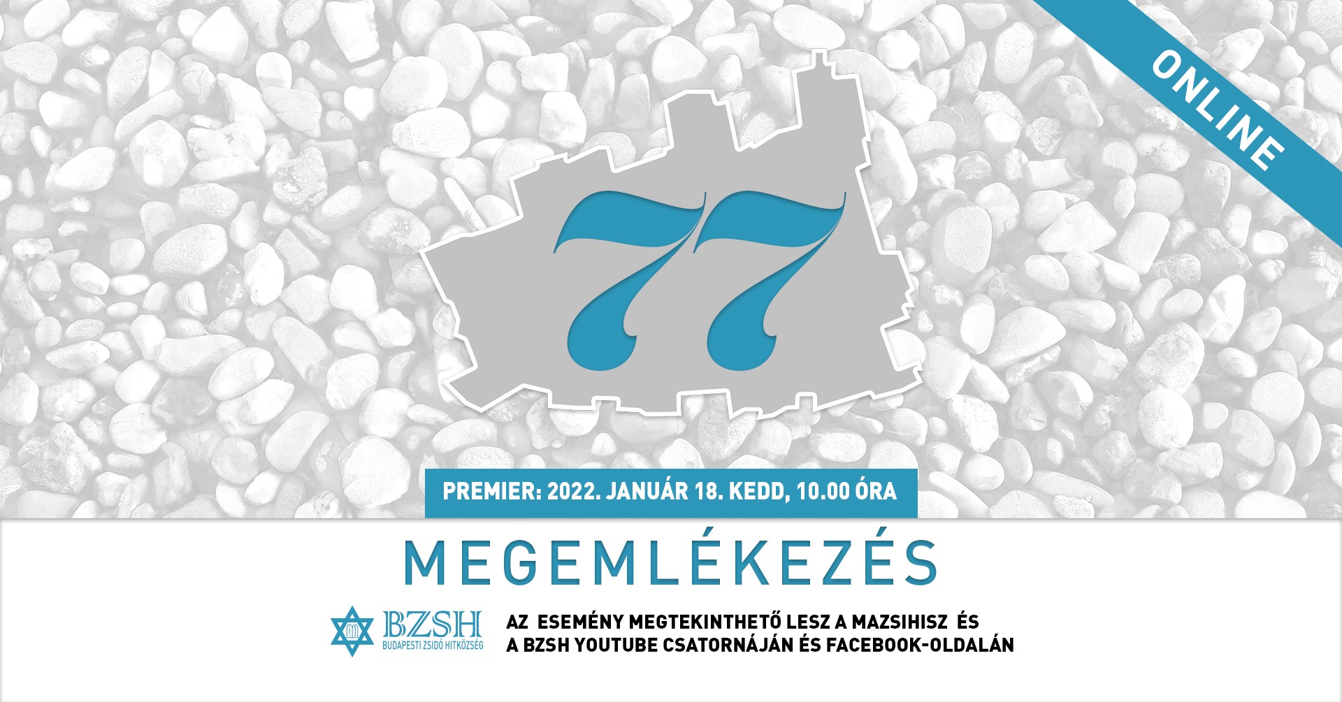 Emlékezzünk közösen: 77 éve szabadult fel a budapesti gettó – online program Emlékezzünk közösen: 77 éve szabadult fel a budapesti gettó – online program